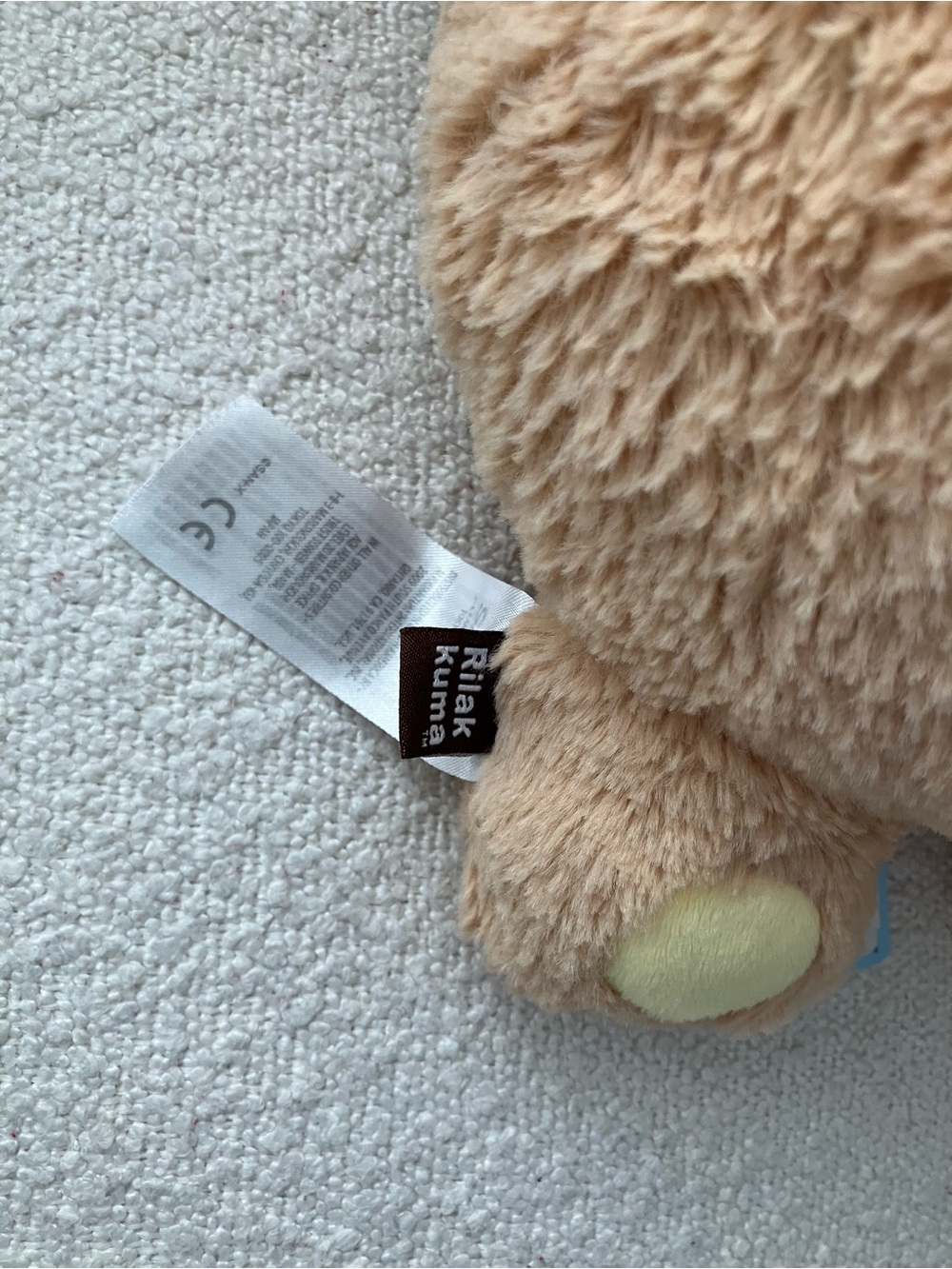 Rilakkuma Tan Plush Stuffed Teddy Bear - Picture 7 of 7